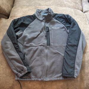 Columbia Men's Performance Jacket in Charcoal and Black